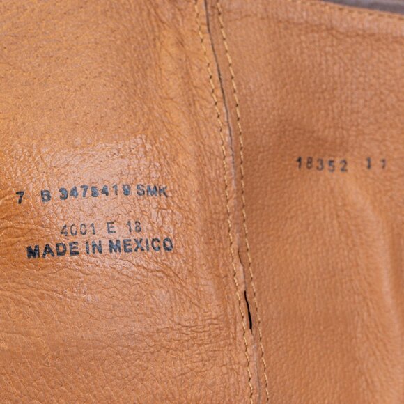 Frye Women Melissa DRing Dark Brown Leather Zip Riding Equestrian Boots sz 7 - Picture 9 of 10